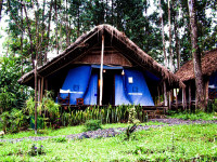 Permanent tented bungalow