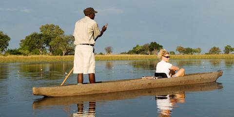 1-Day Mokoro Safari Okavango Delta