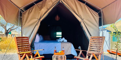 3-Day En-Suite Tlou Tented Safari Camp in Pilanesberg