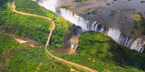½-Day Guided Victoria Falls Tour from Zimbabwe